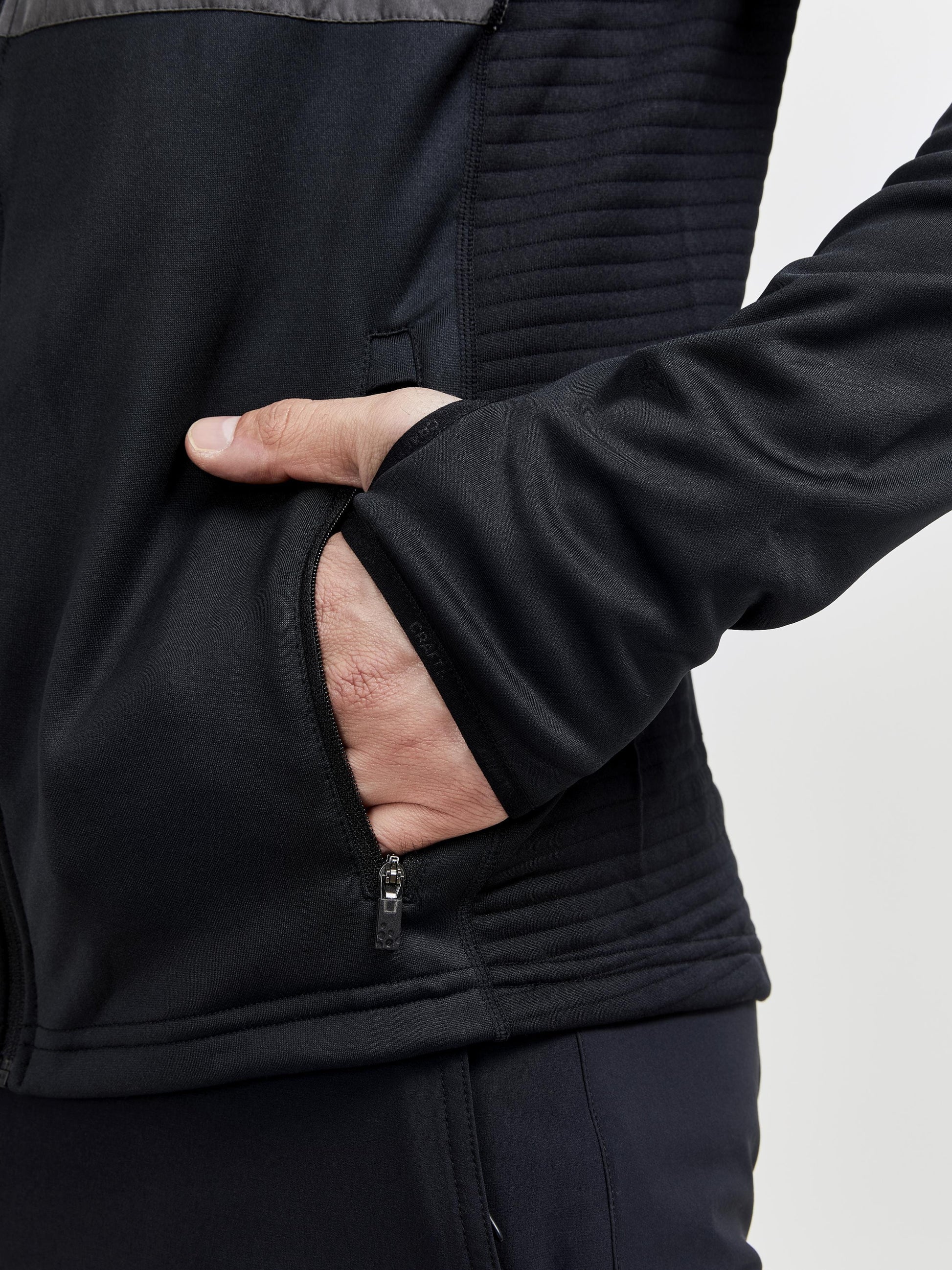 Men's ADV Tech Fleece Thermal Midlayer - Black Craft Sportswear NA