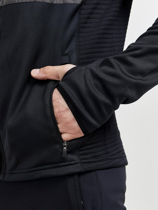 Men's ADV Tech Fleece Thermal Midlayer - Black Craft Sportswear NA