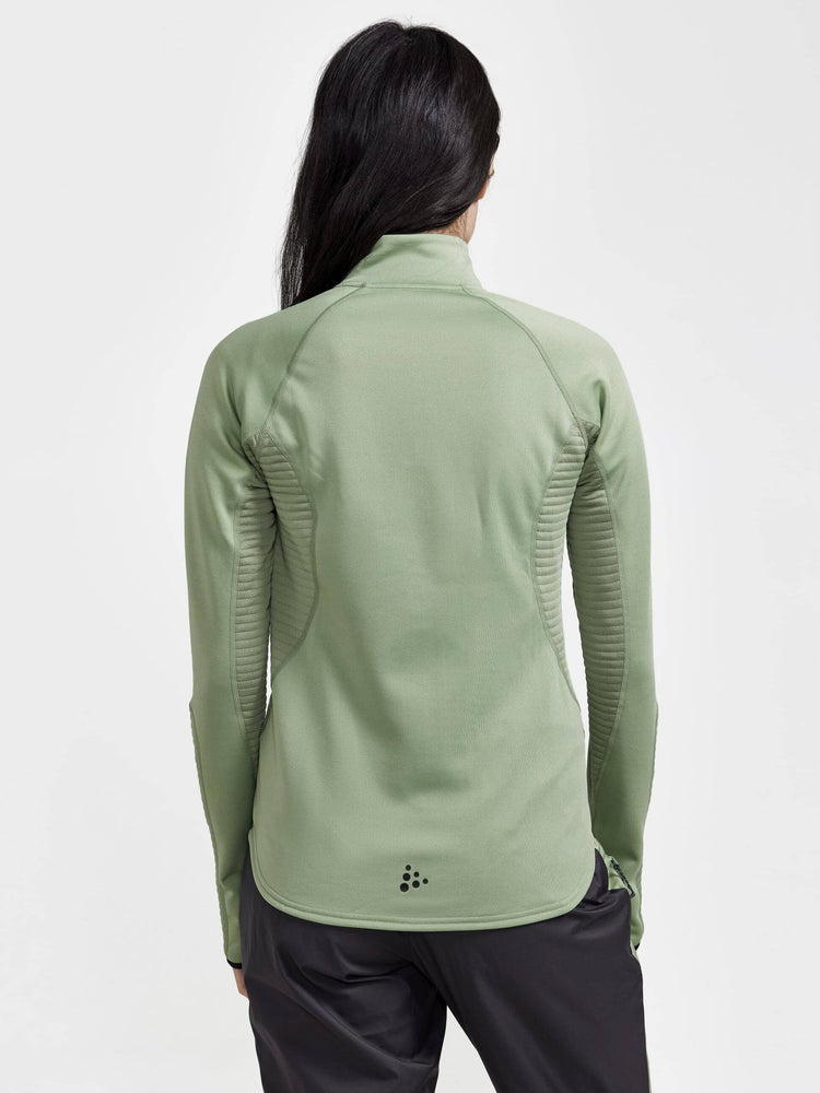 Women's ADV Tech Fleece Thermal Midlayer - JADE Craft Sportswear NA
