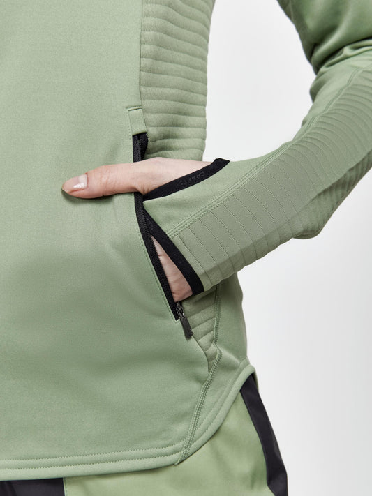 Women's ADV Tech Fleece Thermal Midlayer - JADE Craft Sportswear NA