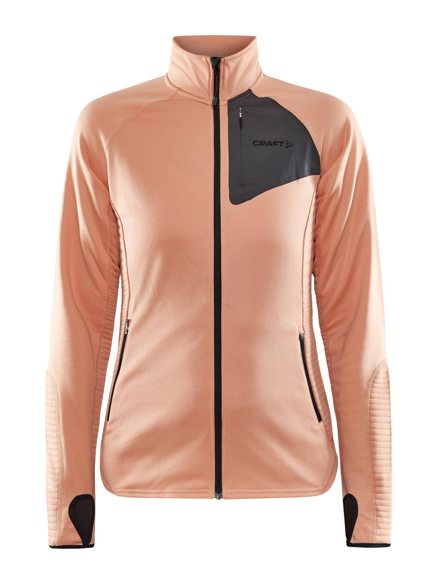 WOMEN'S ADV TECH FLEECE THERMAL MIDLAYER - GLOW – Craft Sportswear NA