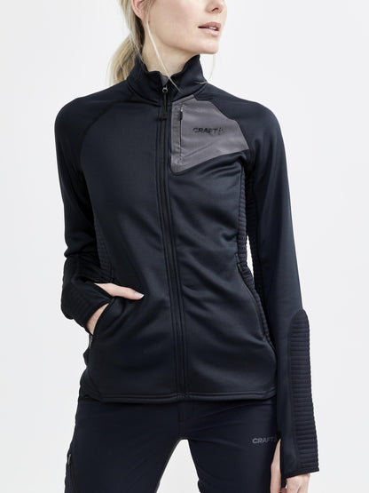 Women's ADV Tech Fleece Thermal Midlayer - Black Craft Sportswear NA
