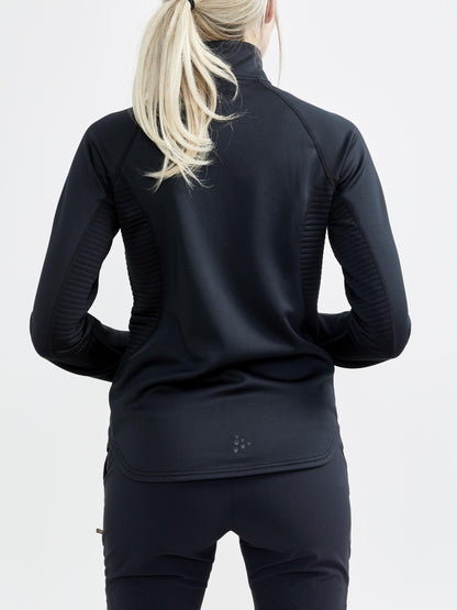Women's ADV Tech Fleece Thermal Midlayer - Black Craft Sportswear NA