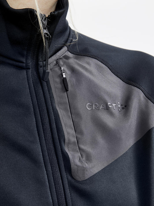 Women's ADV Tech Fleece Thermal Midlayer - Black Craft Sportswear NA