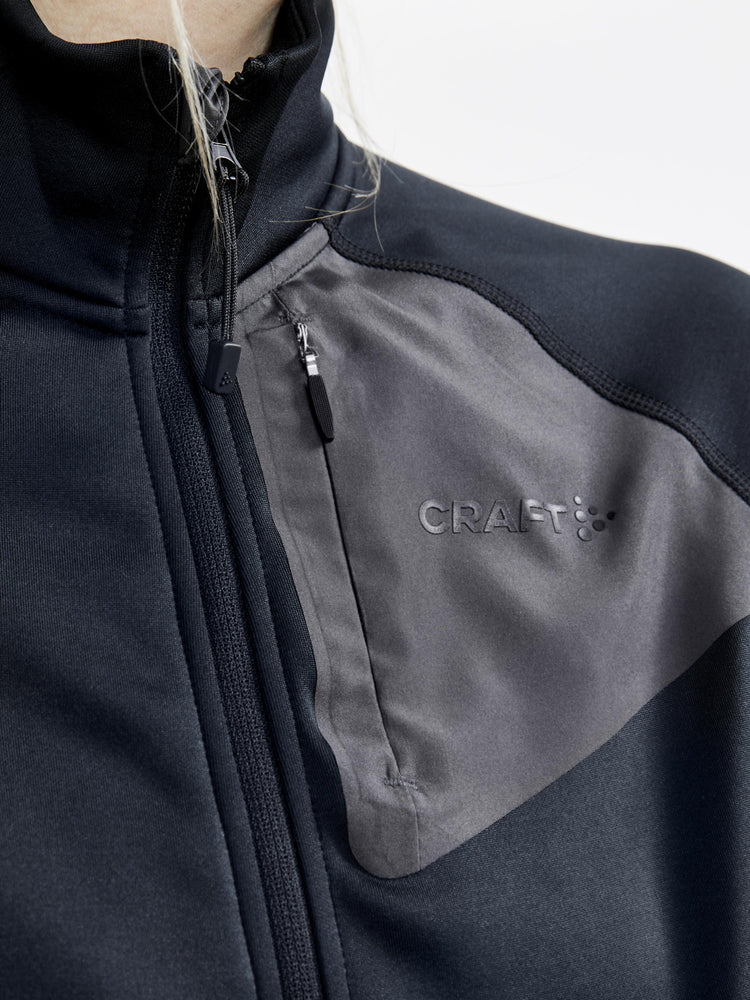 Women's ADV Tech Fleece Thermal Midlayer - Black Craft Sportswear NA