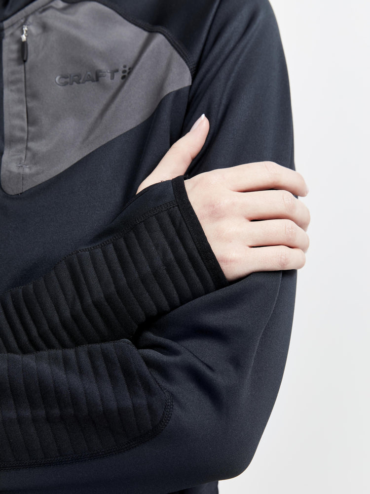 Women's ADV Tech Fleece Thermal Midlayer - Black Craft Sportswear NA