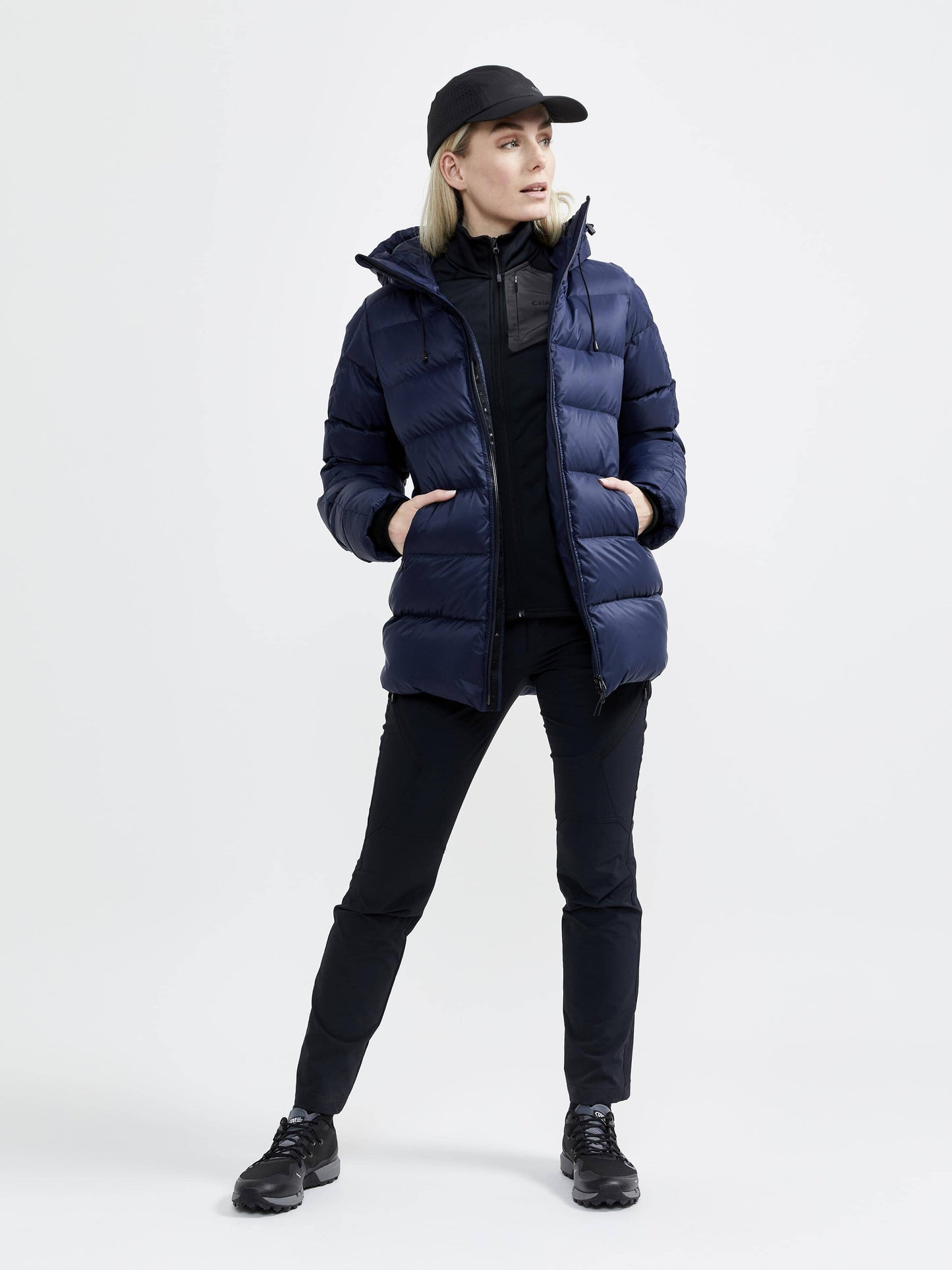 Women's ADV Tech Fleece Thermal Midlayer - Black Craft Sportswear NA