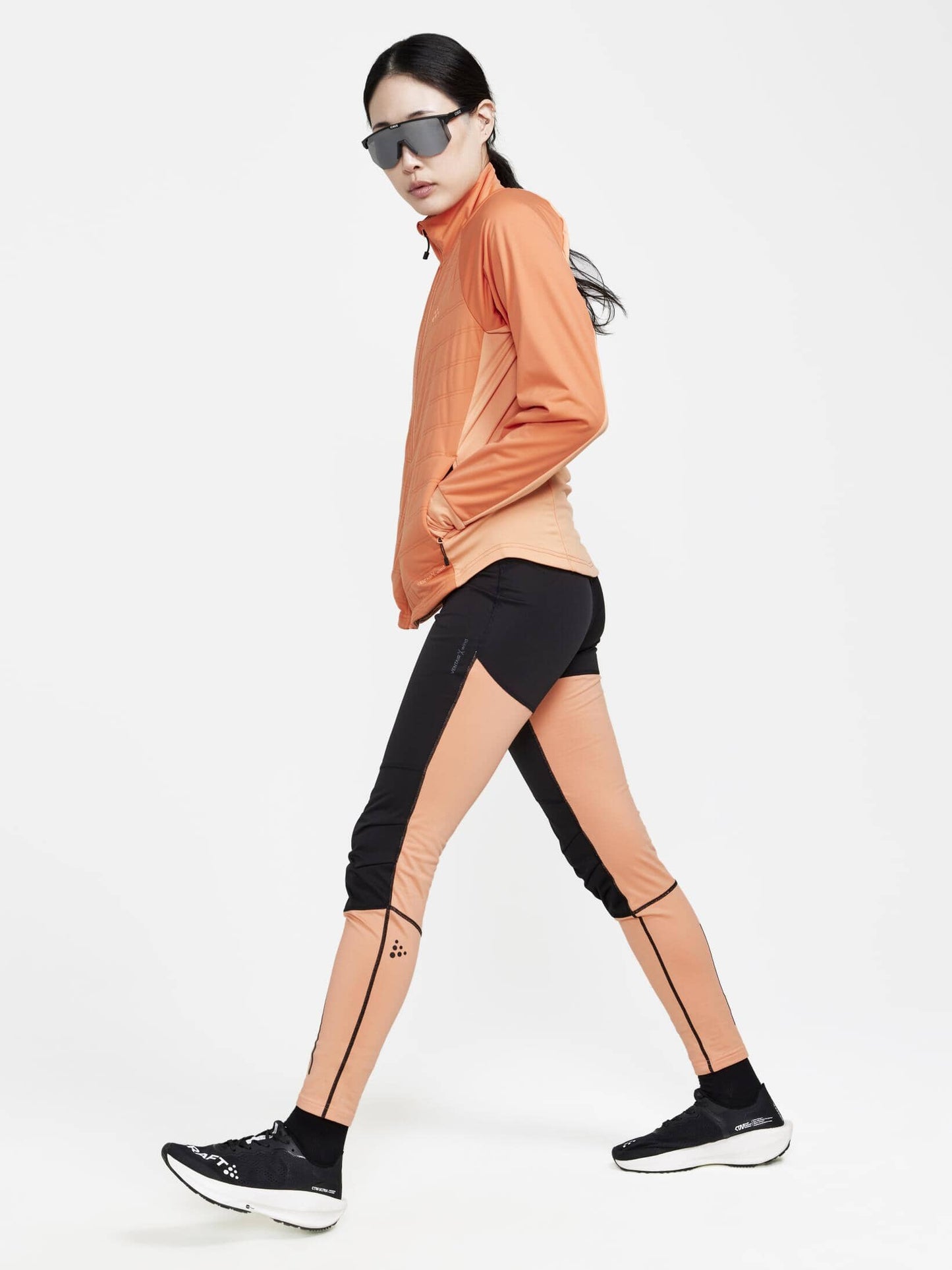 Women's ADV Essence Warm Jacket - GLOW-RUSTY GLOW Craft Sportswear NA