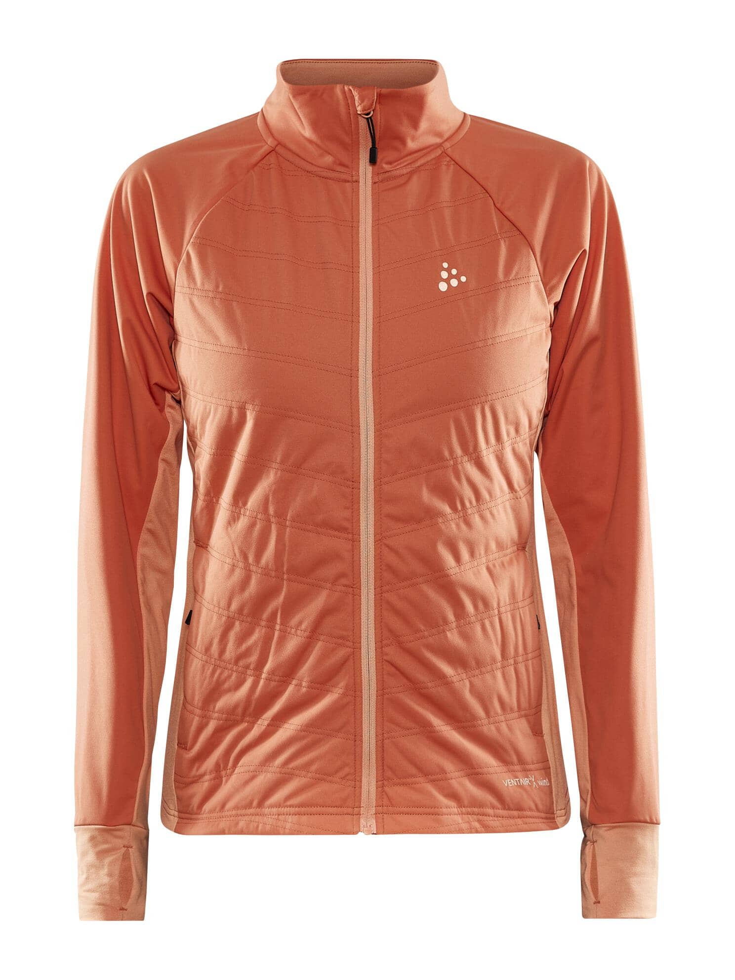 Women's ADV Essence Warm Jacket - GLOW-RUSTY GLOW Craft Sportswear NA