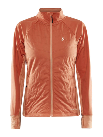 Women's ADV Essence Warm Jacket - GLOW-RUSTY GLOW Craft Sportswear NA