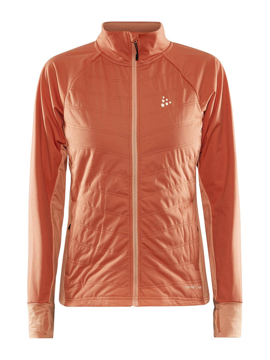 Women's ADV Essence Warm Jacket - GLOW-RUSTY GLOW Craft Sportswear NA