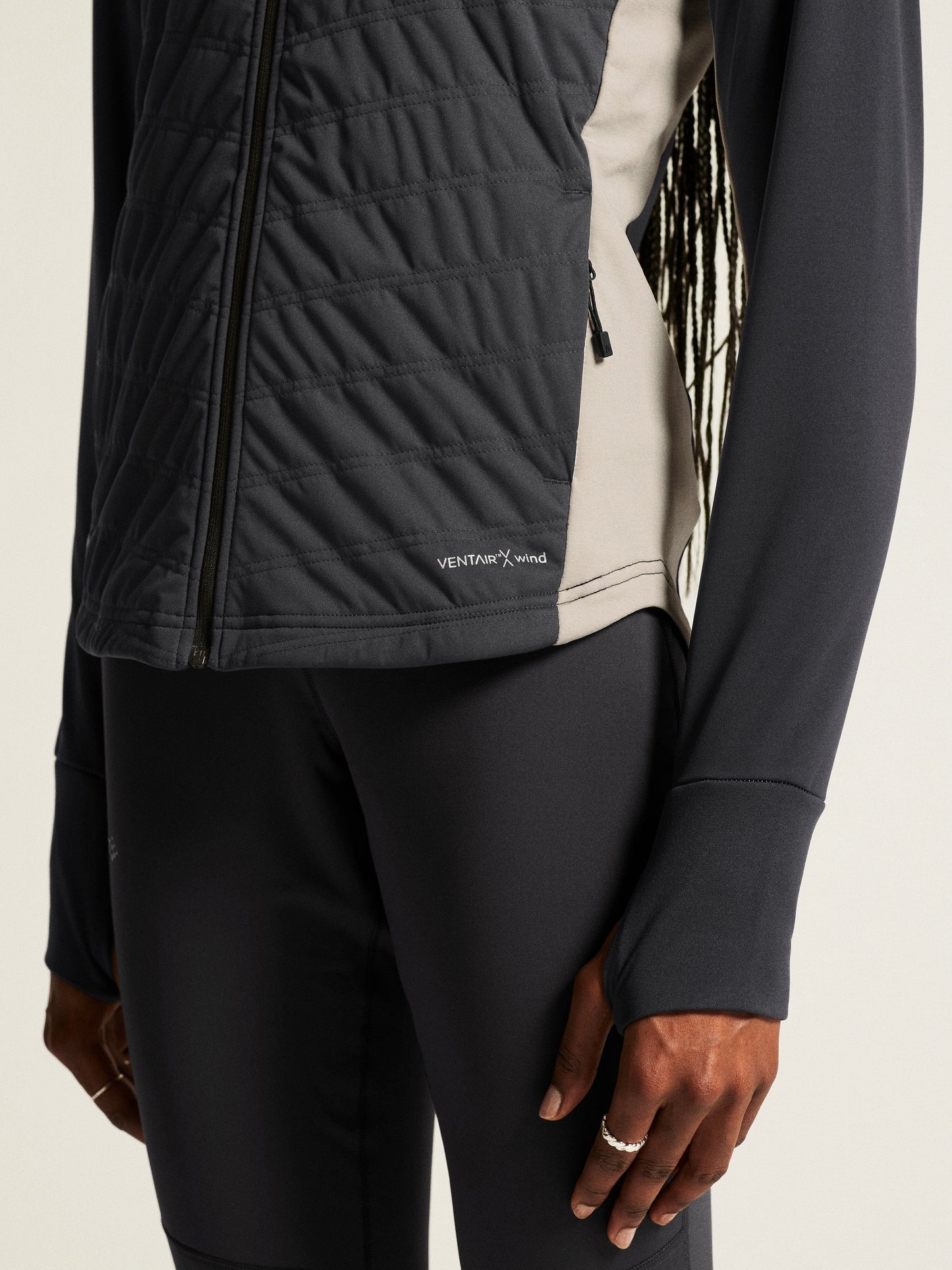 Women's ADV Essence Warm Jacket - SLATE-PLASTER Craft Sportswear NA