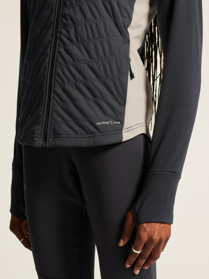 Women's ADV Essence Warm Jacket - SLATE-PLASTER Craft Sportswear NA