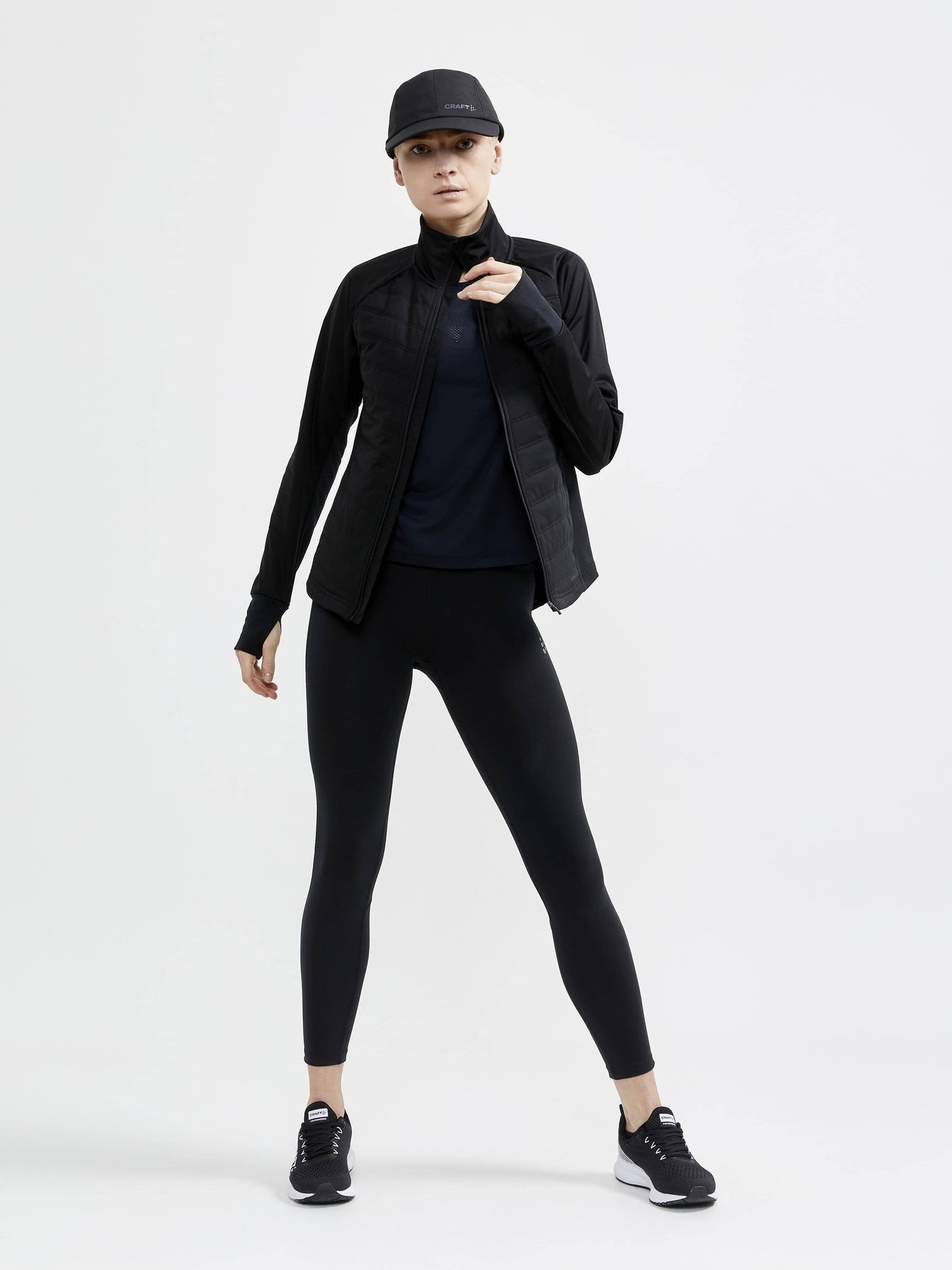 Women's ADV Essence Warm Jacket - Black Craft Sportswear NA