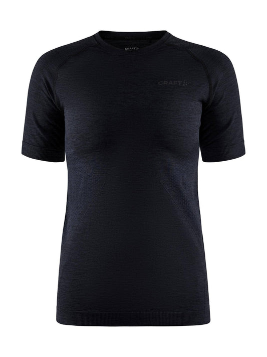 WOMEN'S CORE DRY ACTIVE COMFORT SHORT SLEEVE - Black Craft Sportswear NA