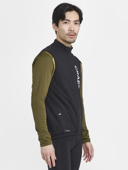 Men's Core Sub Z Cycling Vest - Black/Silver Reflective Craft Sportswear NA