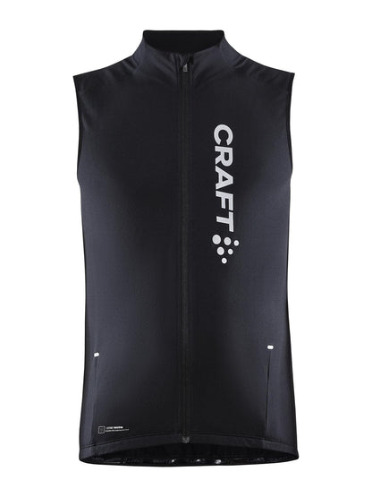 Men's Core Sub Z Cycling Vest - Black/Silver Reflective Craft Sportswear NA