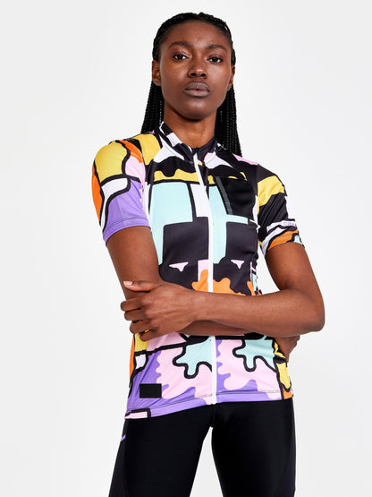 Women's ADV Gravel Ss Jersey - MULTI-GUM Craft Sportswear NA