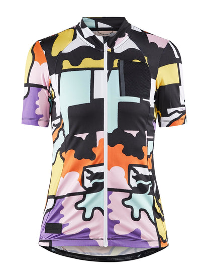 Women's ADV Gravel Ss Jersey - MULTI-GUM Craft Sportswear NA