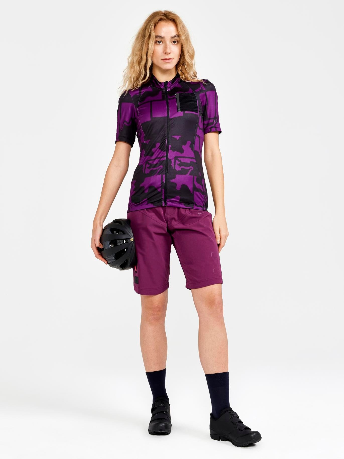 Women's ADV Gravel Ss Jersey - BLOSSOM-BLACK Craft Sportswear NA