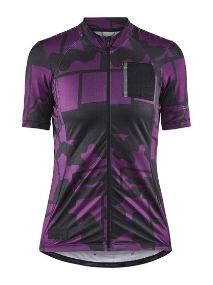 Women's ADV Gravel Ss Jersey - BLOSSOM-BLACK Craft Sportswear NA