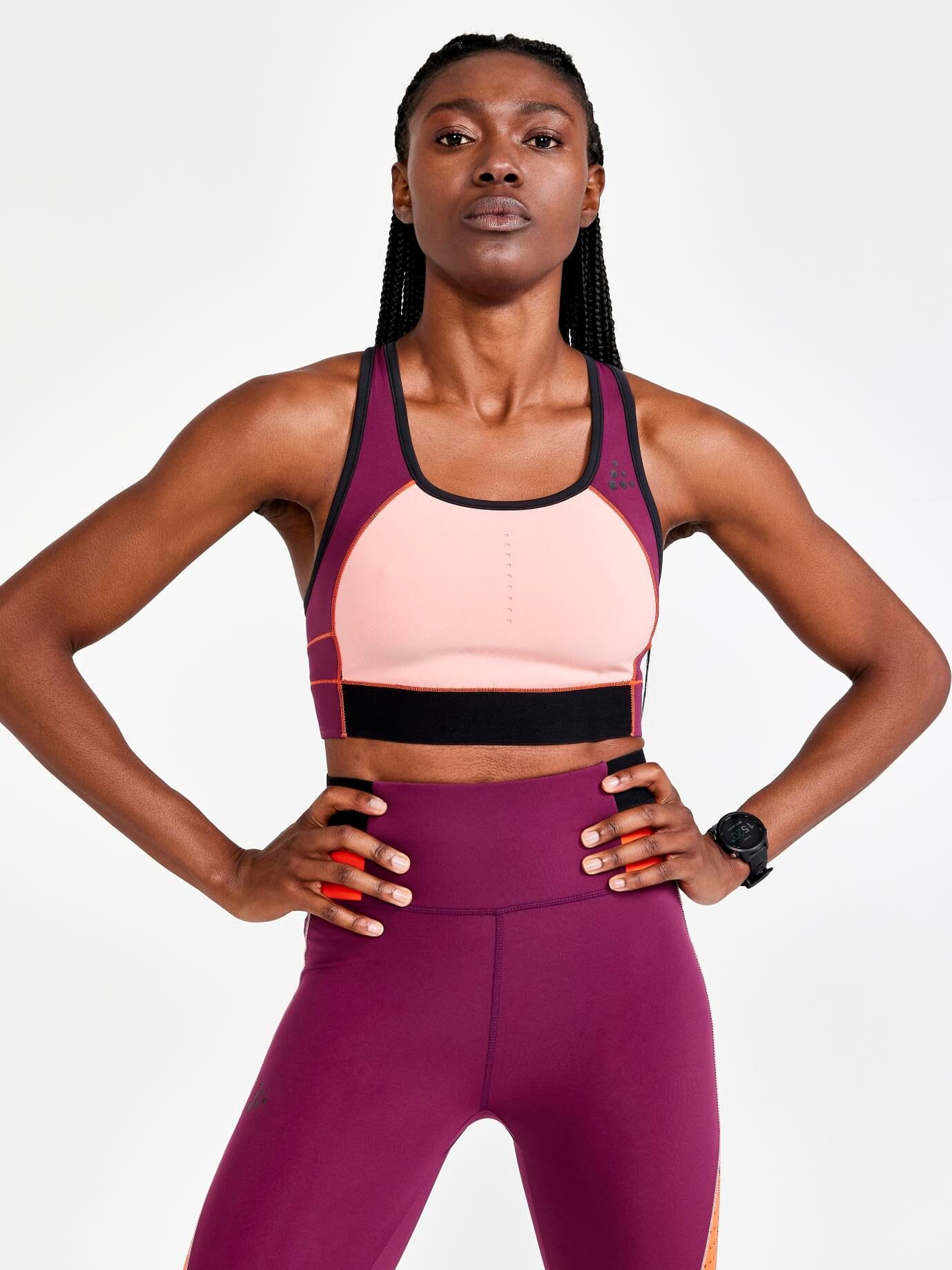 WOMEN'S PRO CHARGE BLOCKED TRAINING SPORT TOP Craft Sportswear NA