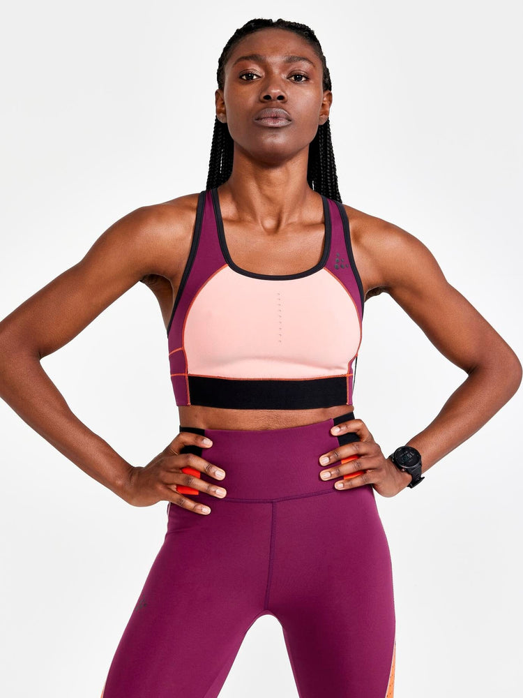 WOMEN'S PRO CHARGE BLOCKED TRAINING SPORT TOP Craft Sportswear NA