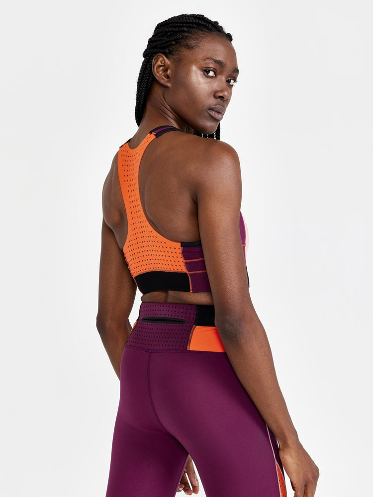 WOMEN'S PRO CHARGE BLOCKED TRAINING SPORT TOP Craft Sportswear NA