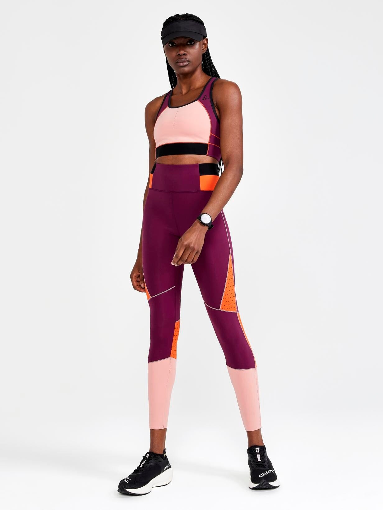 WOMEN'S PRO CHARGE BLOCKED TRAINING SPORT TOP Craft Sportswear NA