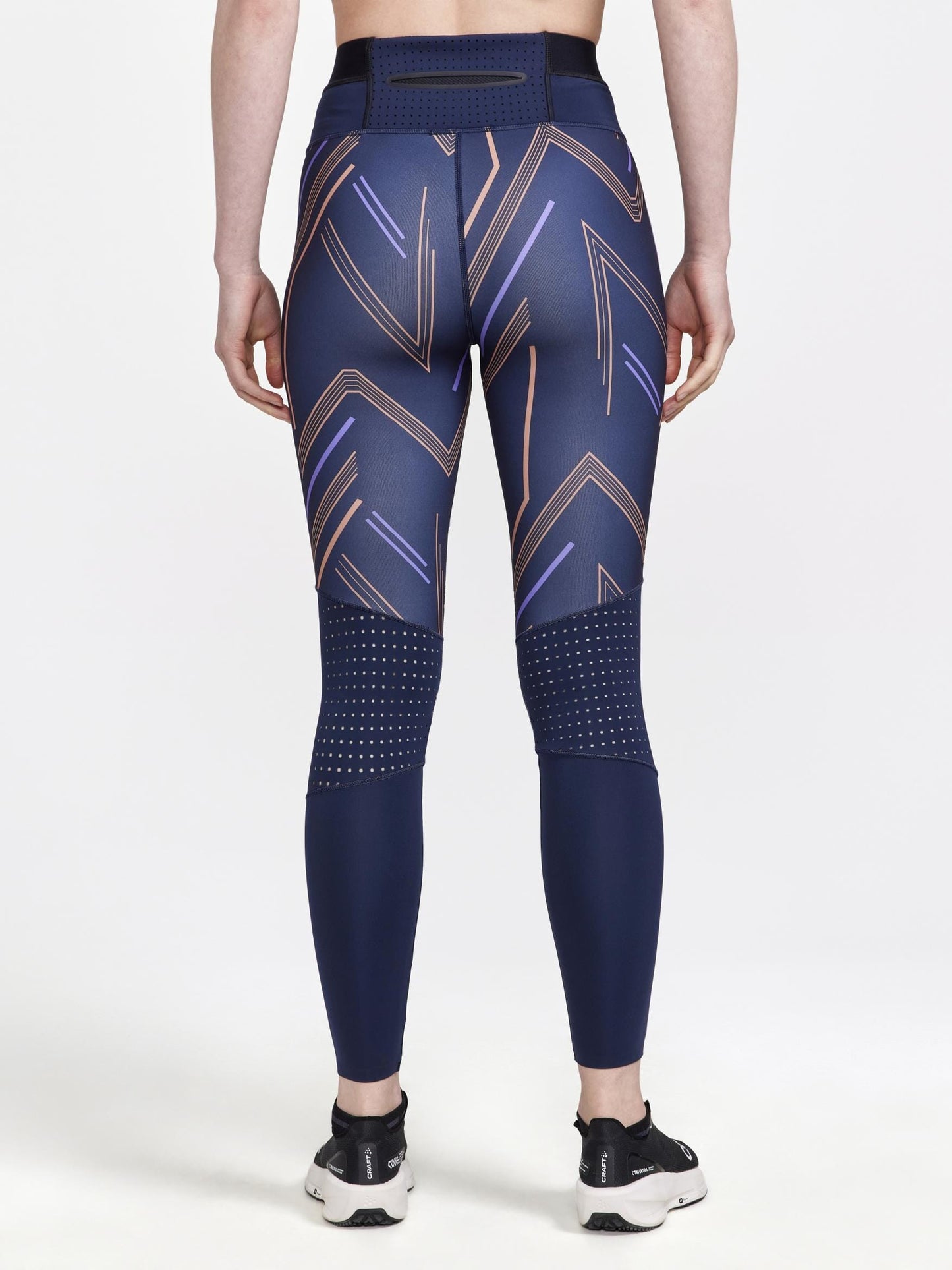 Women's PRO Charge Blocked Training Tights - BLAZE-CLIFF Craft Sportswear NA