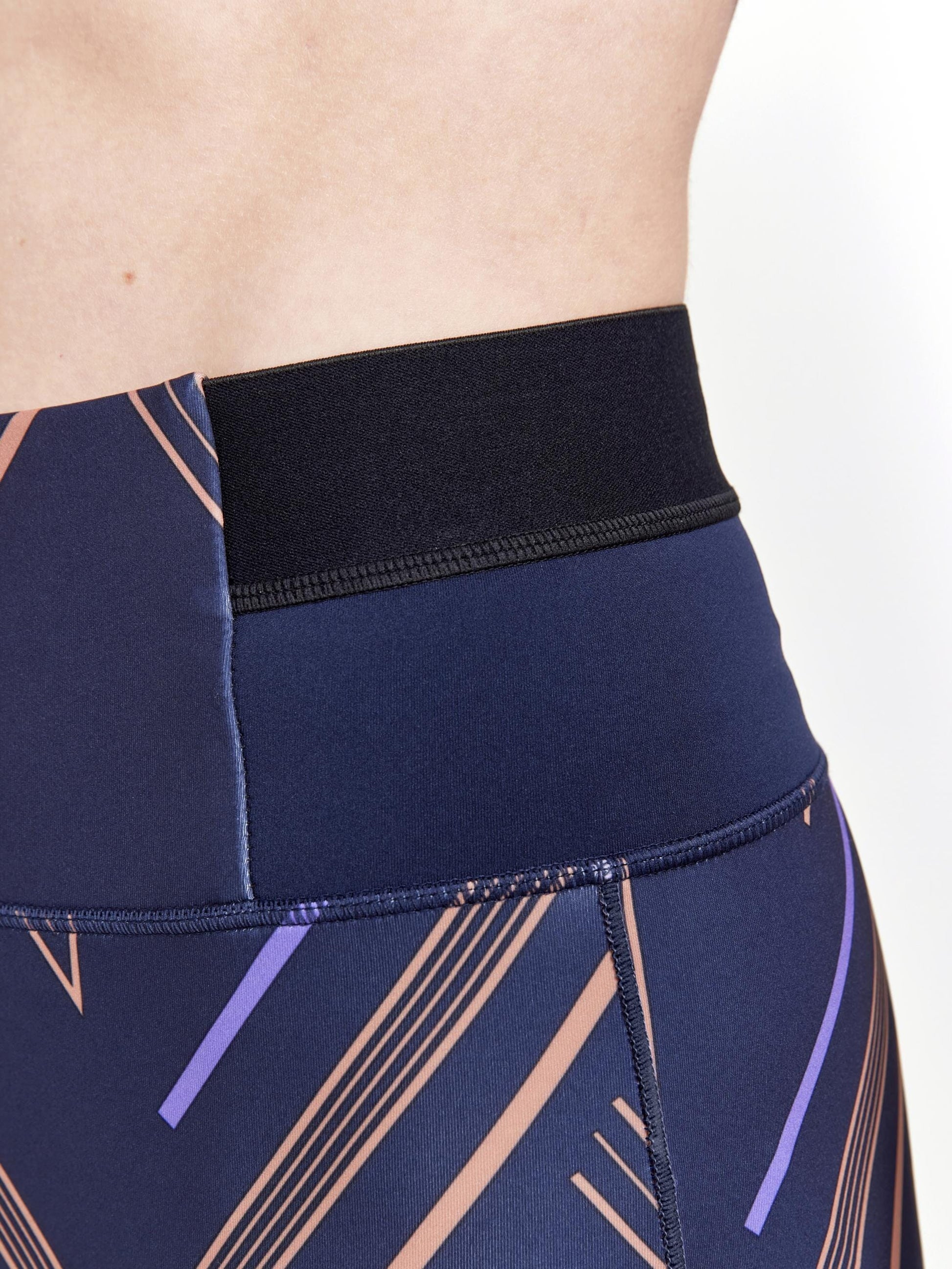 Women's PRO Charge Blocked Training Tights - BLAZE-CLIFF Craft Sportswear NA