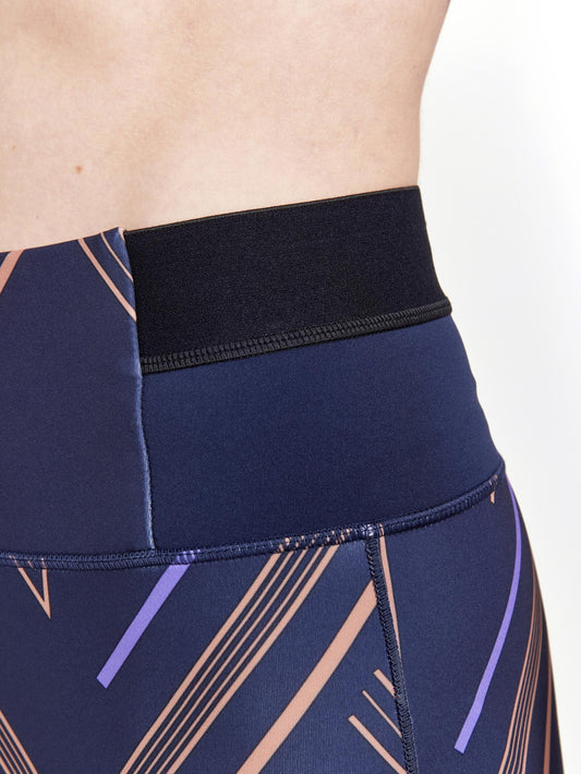 Women's PRO Charge Blocked Training Tights - BLAZE-CLIFF Craft Sportswear NA