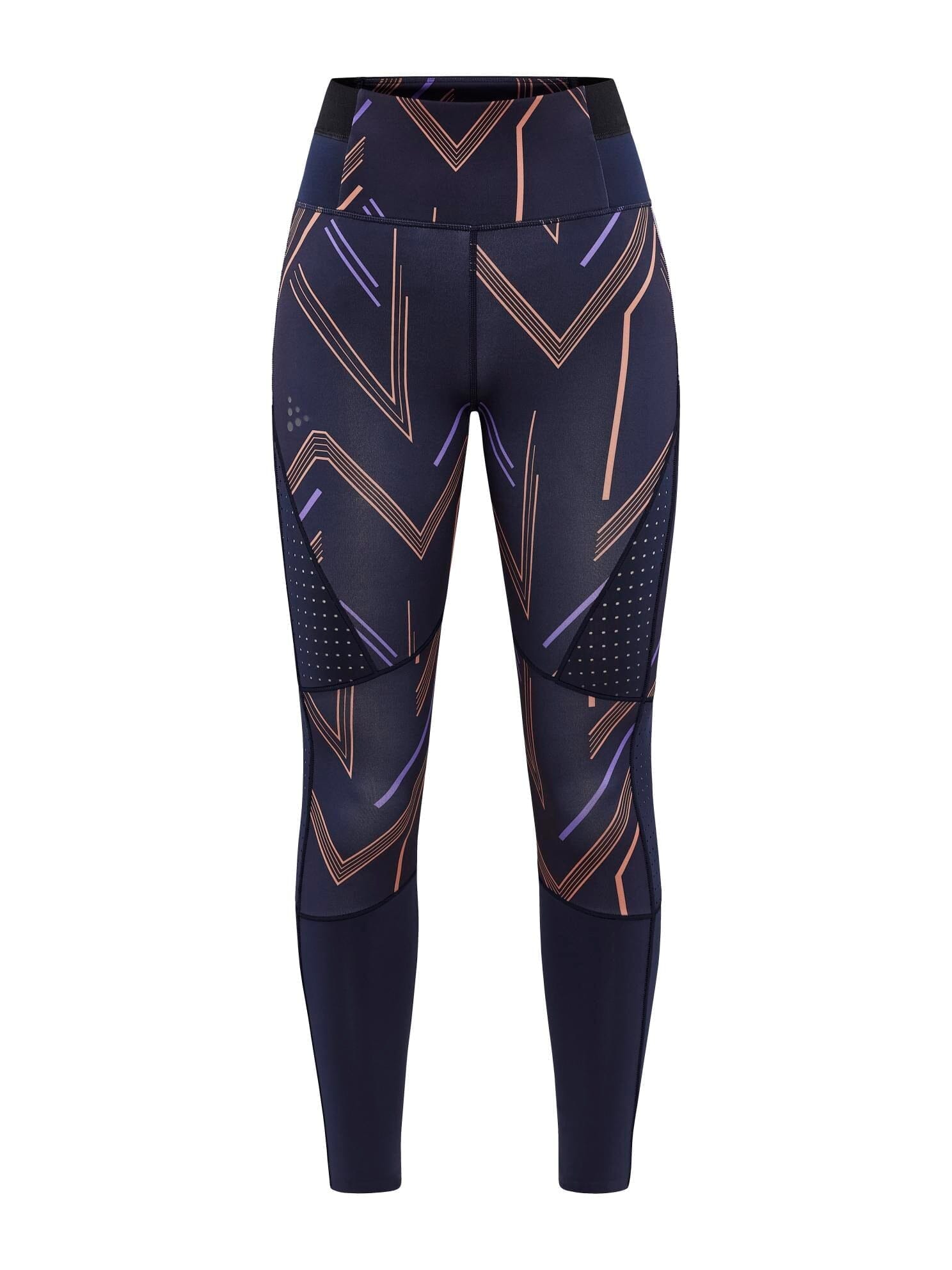 Women's PRO Charge Blocked Training Tights - BLAZE-CLIFF Craft Sportswear NA