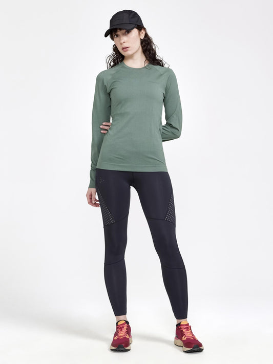 Women's PRO Charge Blocked Training Tights - Black Craft Sportswear NA