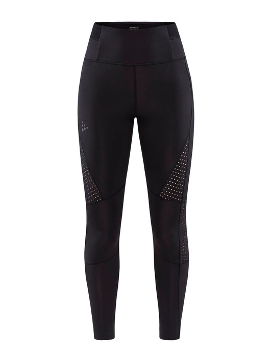 Women's PRO Charge Blocked Training Tights - Black Craft Sportswear NA