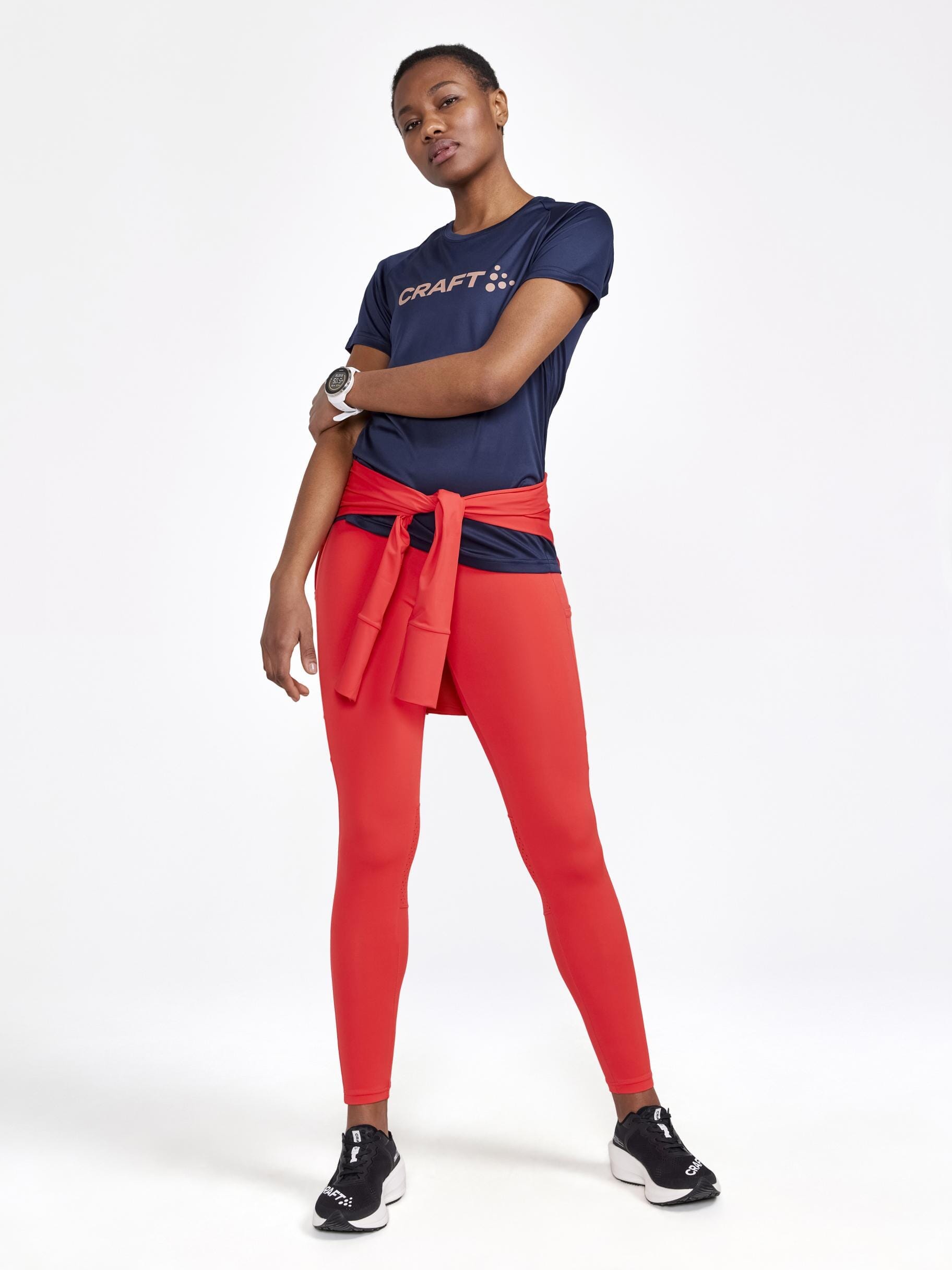 WOMEN'S ADV ESSENCE TRAINING TIGHTS 2 - REDDISH Craft Sportswear NA