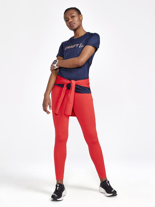 WOMEN'S ADV ESSENCE TRAINING TIGHTS 2 - REDDISH Craft Sportswear NA