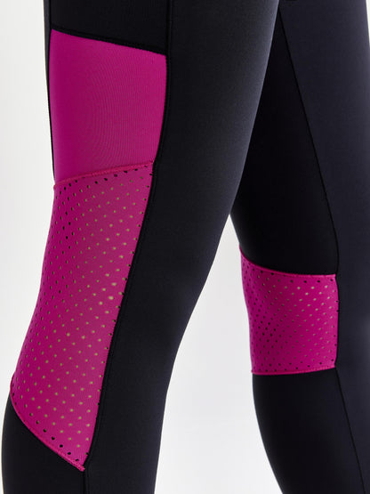 WOMEN'S ADV ESSENCE TRAINING TIGHTS 2 - BLACK-ROXO Craft Sportswear NA