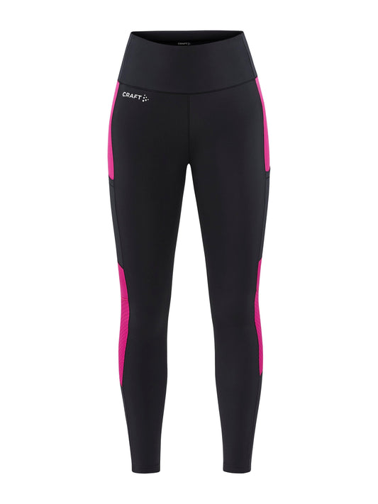WOMEN'S ADV ESSENCE TRAINING TIGHTS 2 - BLACK-ROXO Craft Sportswear NA