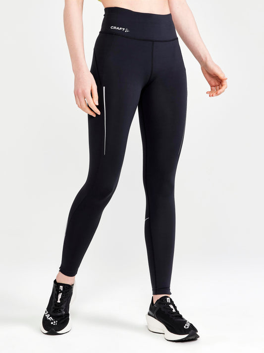 WOMEN'S ADV ESSENCE RUNNING TIGHTS - Black Craft Sportswear NA
