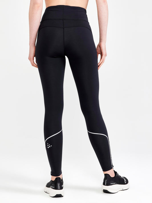 WOMEN'S ADV ESSENCE RUNNING TIGHTS - Black Craft Sportswear NA