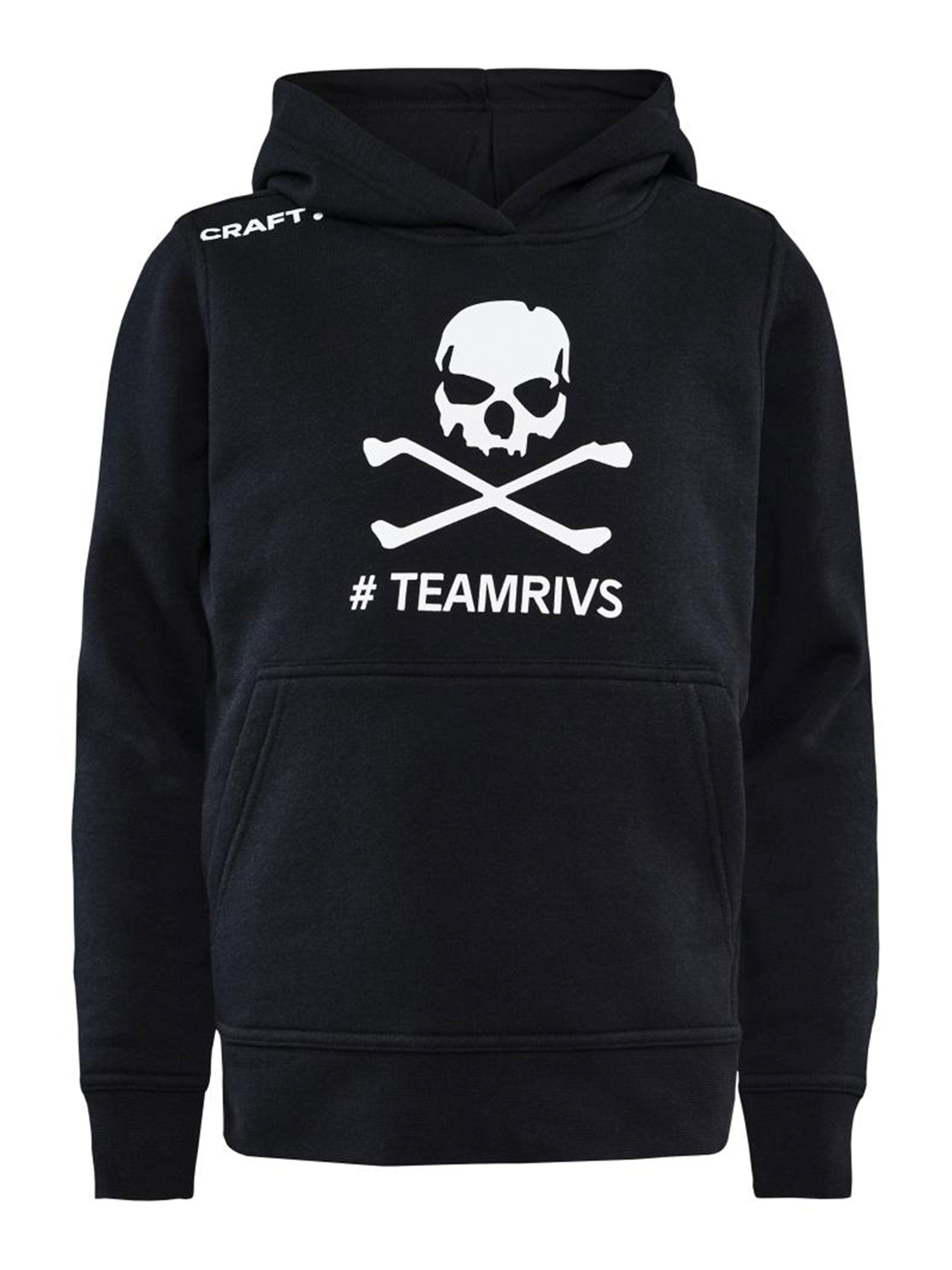 Junior Team Rivs Zone Hoodie - Black – Craft Sportswear NA
