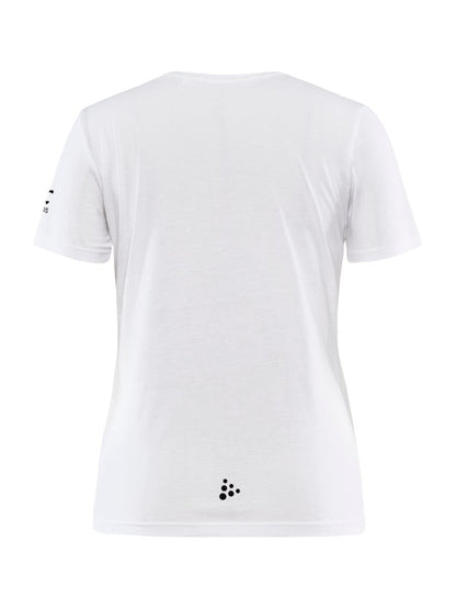 Women's Team Rivs Tri Blend Tee - WHITE MELANGE Craft Sportswear NA