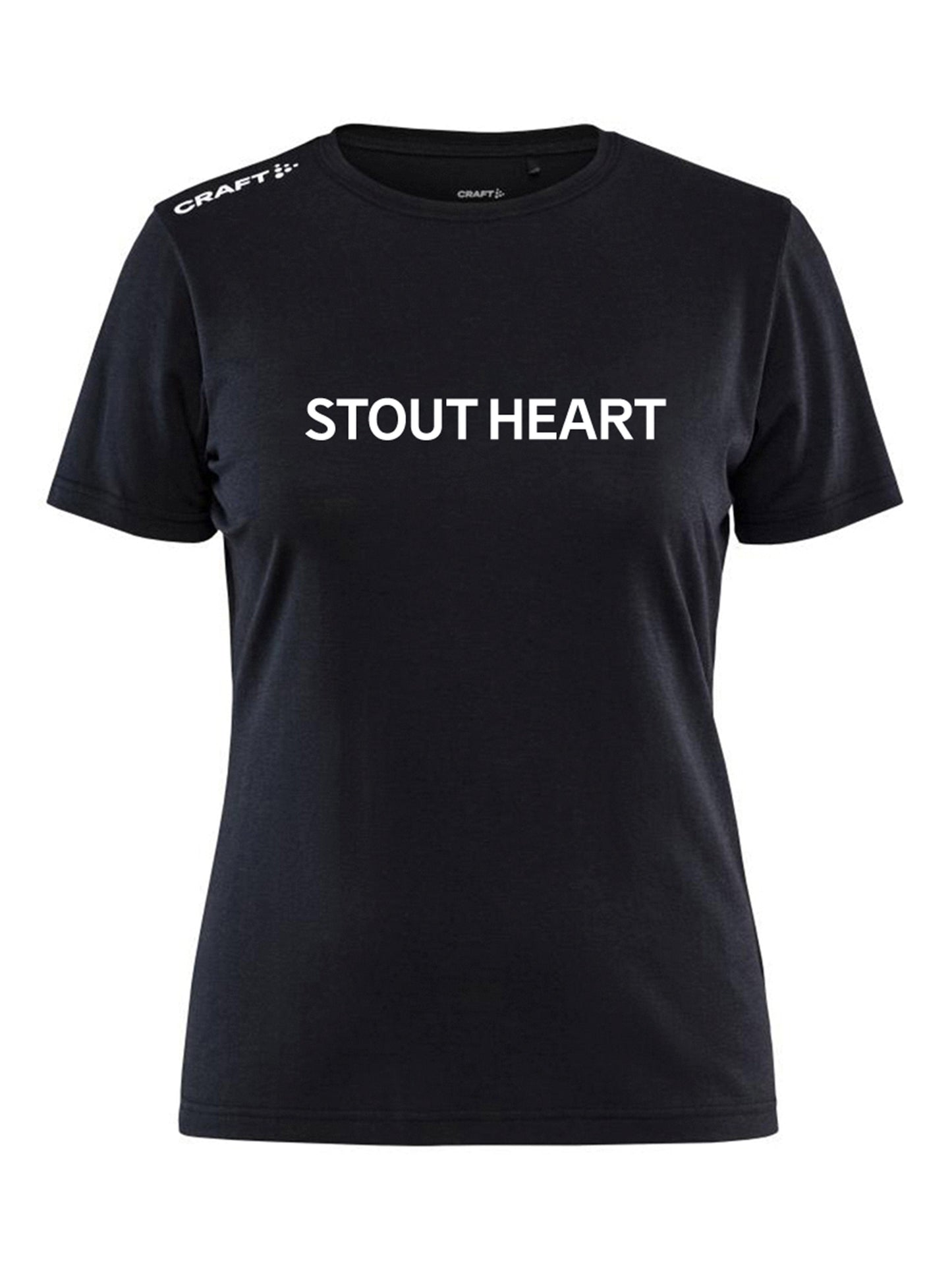 Women's Team Rivs Tri Blend Tee - Black Melange Craft Sportswear NA