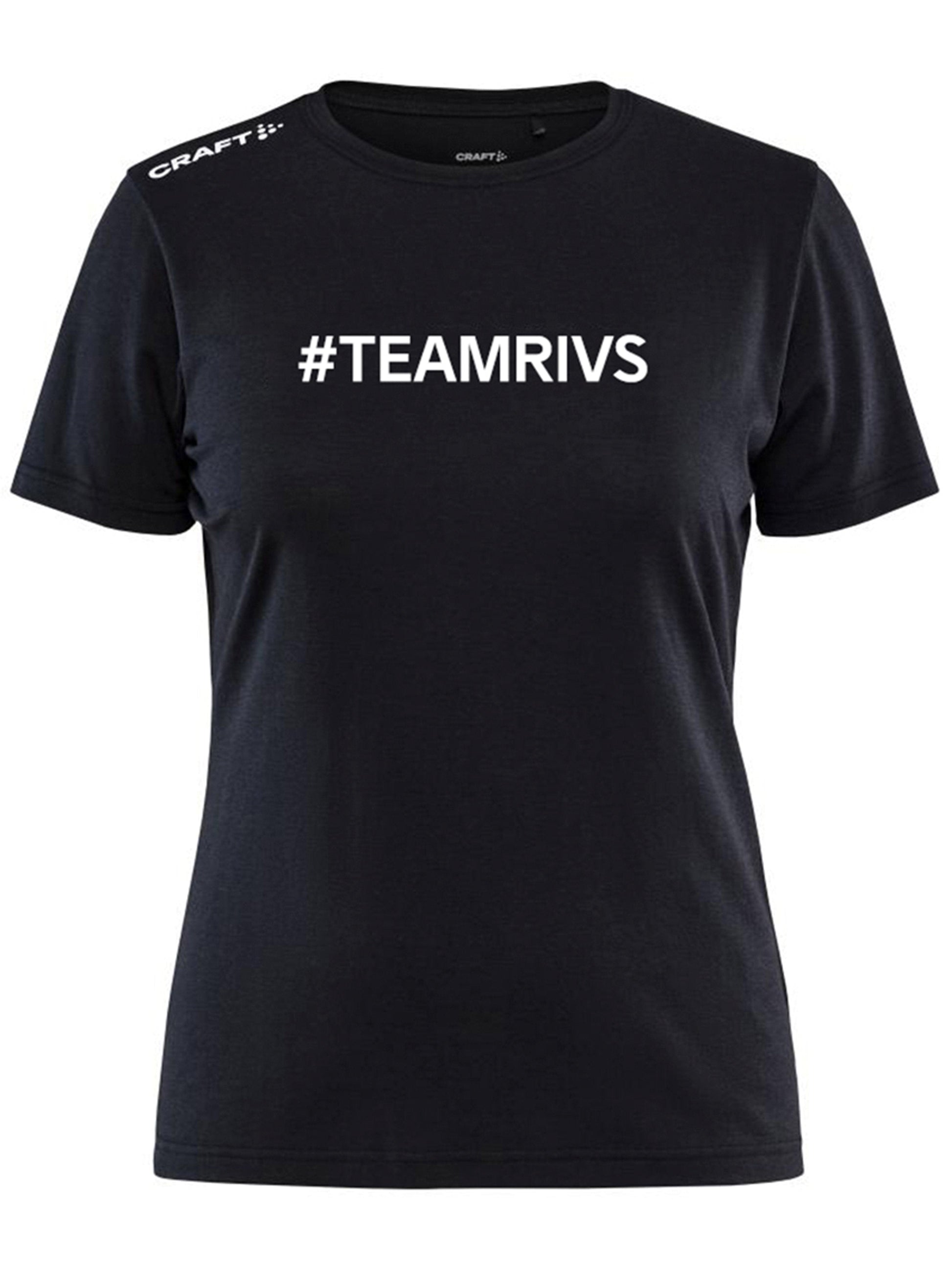Women's Team Rivs Tri Blend Tee - Team Black Craft Sportswear NA