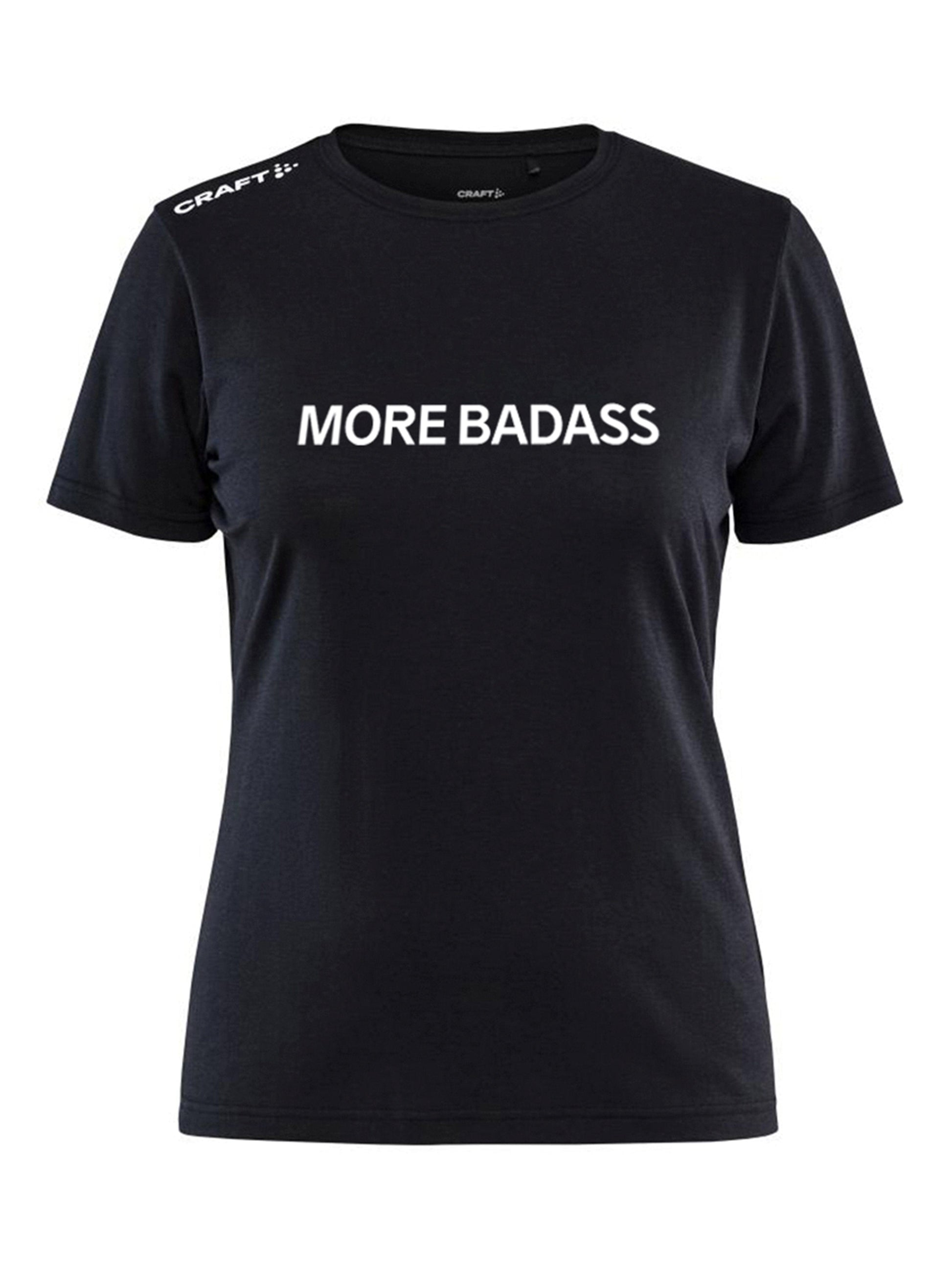 Women's Team Rivs Tri Blend Tee - BADASS BLACK Craft Sportswear NA