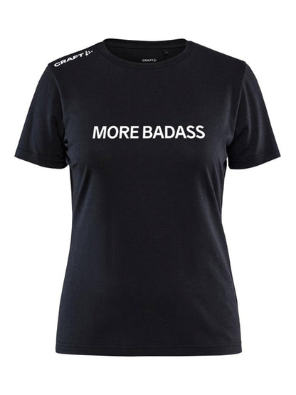 Women's Team Rivs Tri Blend Tee - BADASS BLACK Craft Sportswear NA