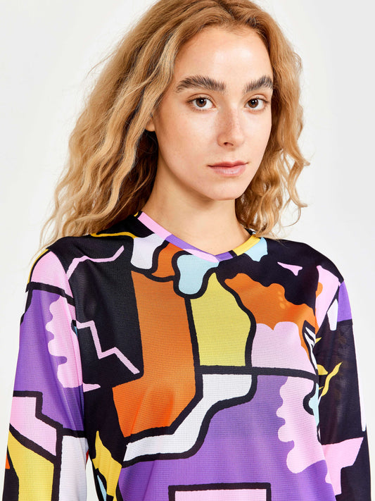 Women's CORE Gravel Short Sleeve Tee - MULTI-GUM Craft Sportswear NA