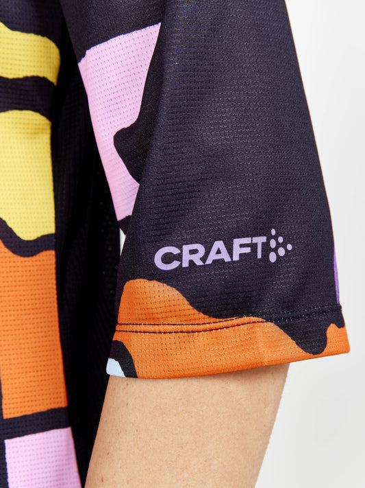 Women's CORE Gravel Short Sleeve Tee - MULTI-GUM Craft Sportswear NA