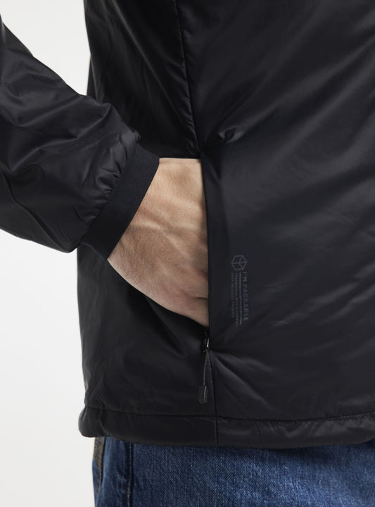 MEN'S CORE LIGHT PADDED JACKET - Black Craft Sportswear NA